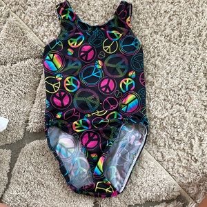 Melanie gymnastics leotard